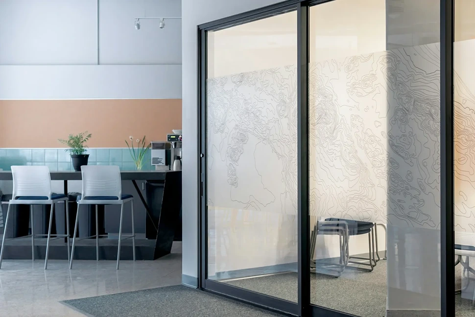 internal glazed partitions